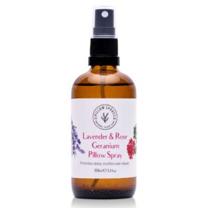 Lavender and Rose Geranium Pillow Spray